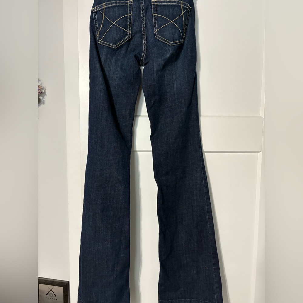 Ariat Blue Flare Wide Leg Jeans